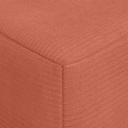 Divano Letto Pieghevole Rosso Arancio 60 x 70 x 41 cm Tessuto