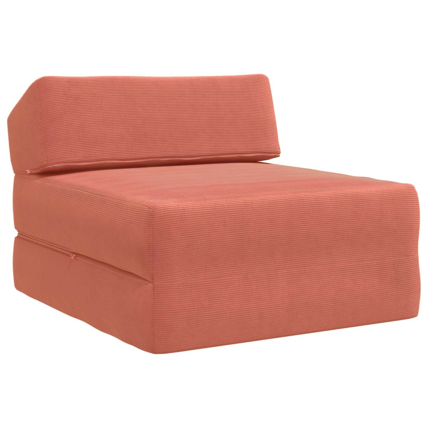 Divano Letto Pieghevole Rosso Arancio 60 x 70 x 41 cm Tessuto | homemem39