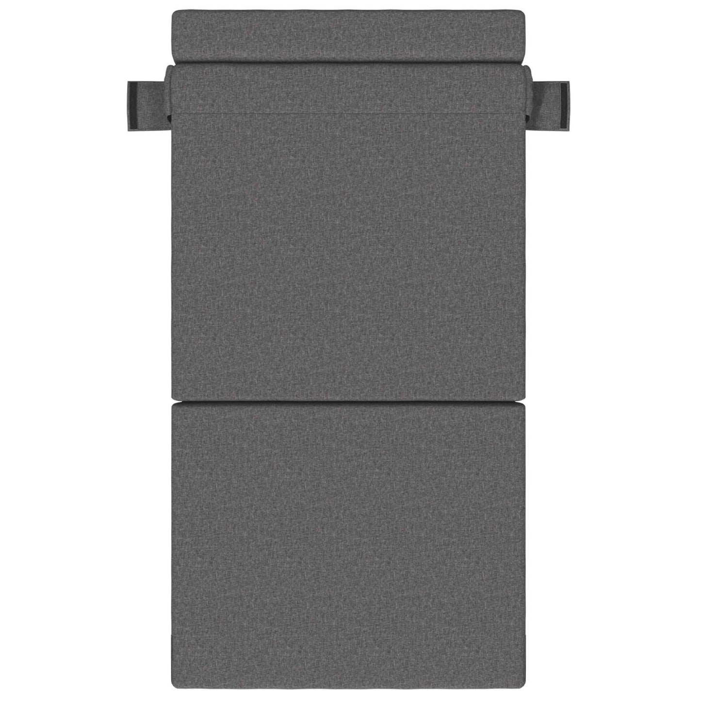 Divano Letto Pieghevole Grigio Chiaro 70 x 72 x 60 cm Tessuto