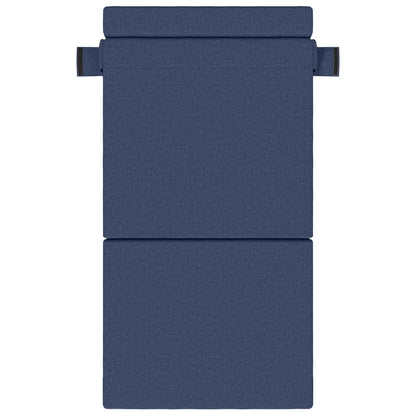 Divano Letto Pieghevole Blu 70 x 72 x 60 cm Tessuto | homemem39