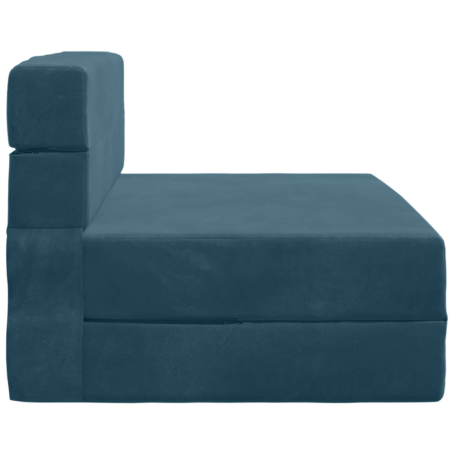 Divano Letto Pieghevole Blu 70 x 72 x 60 cm Tessuto | homemem39