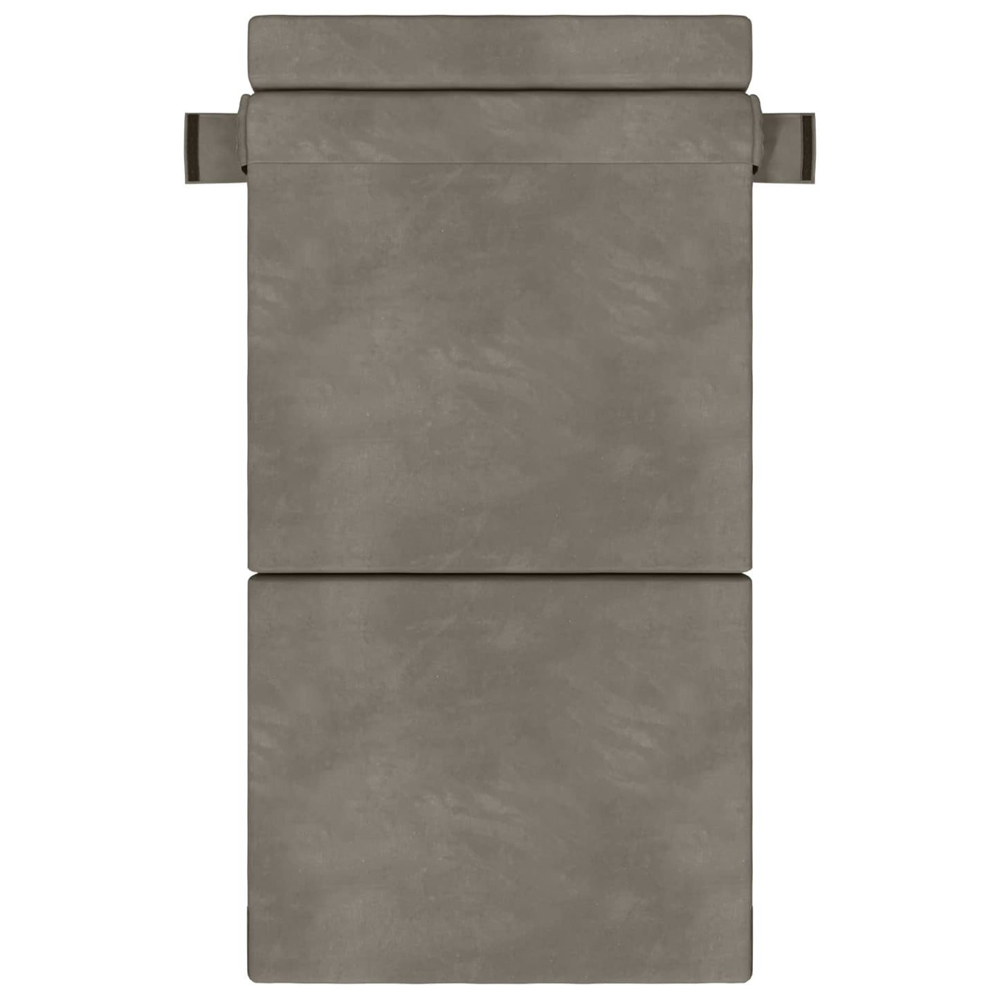 Divano Letto Pieghevole Grigio Chiaro 70 x 72 x 60 cm Tessuto | homemem39