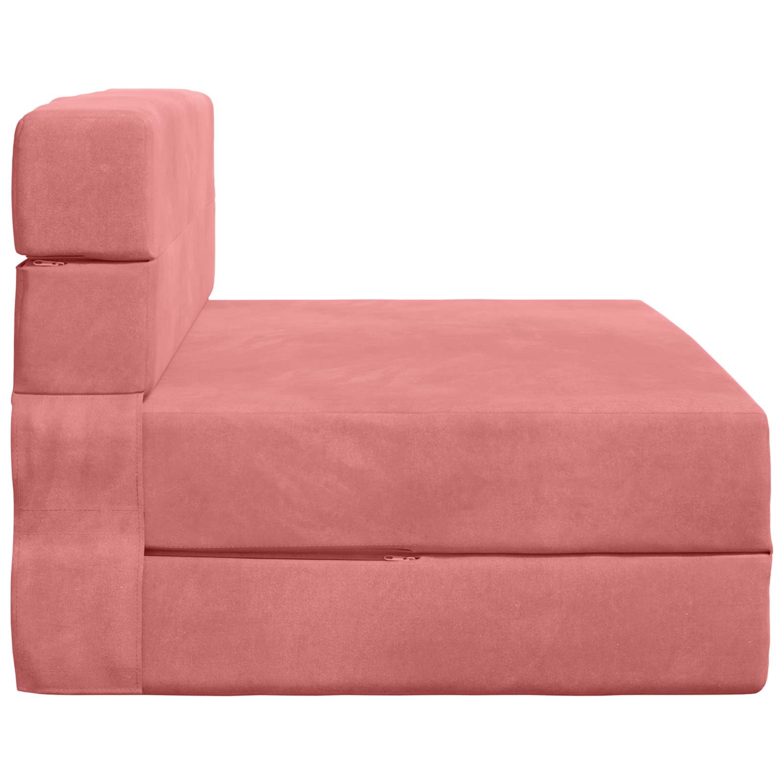 Divano Letto Pieghevole Rosa 70 x 72 x 60 cm Tessuto | homemem39