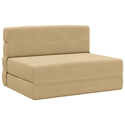 Divano Letto Pieghevole Verde Grigio 70 x 72 x 60 cm Tessuto | homemem39