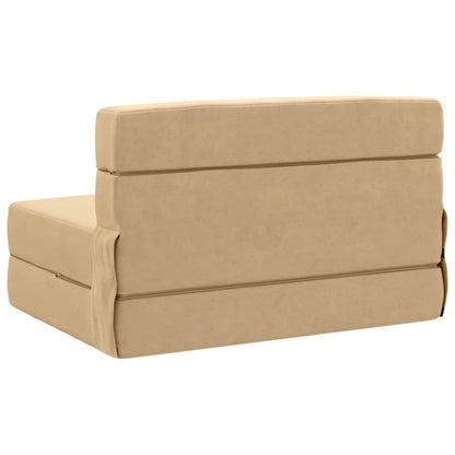 Divano Letto Pieghevole Verde Grigio 70 x 72 x 60 cm Tessuto | homemem39