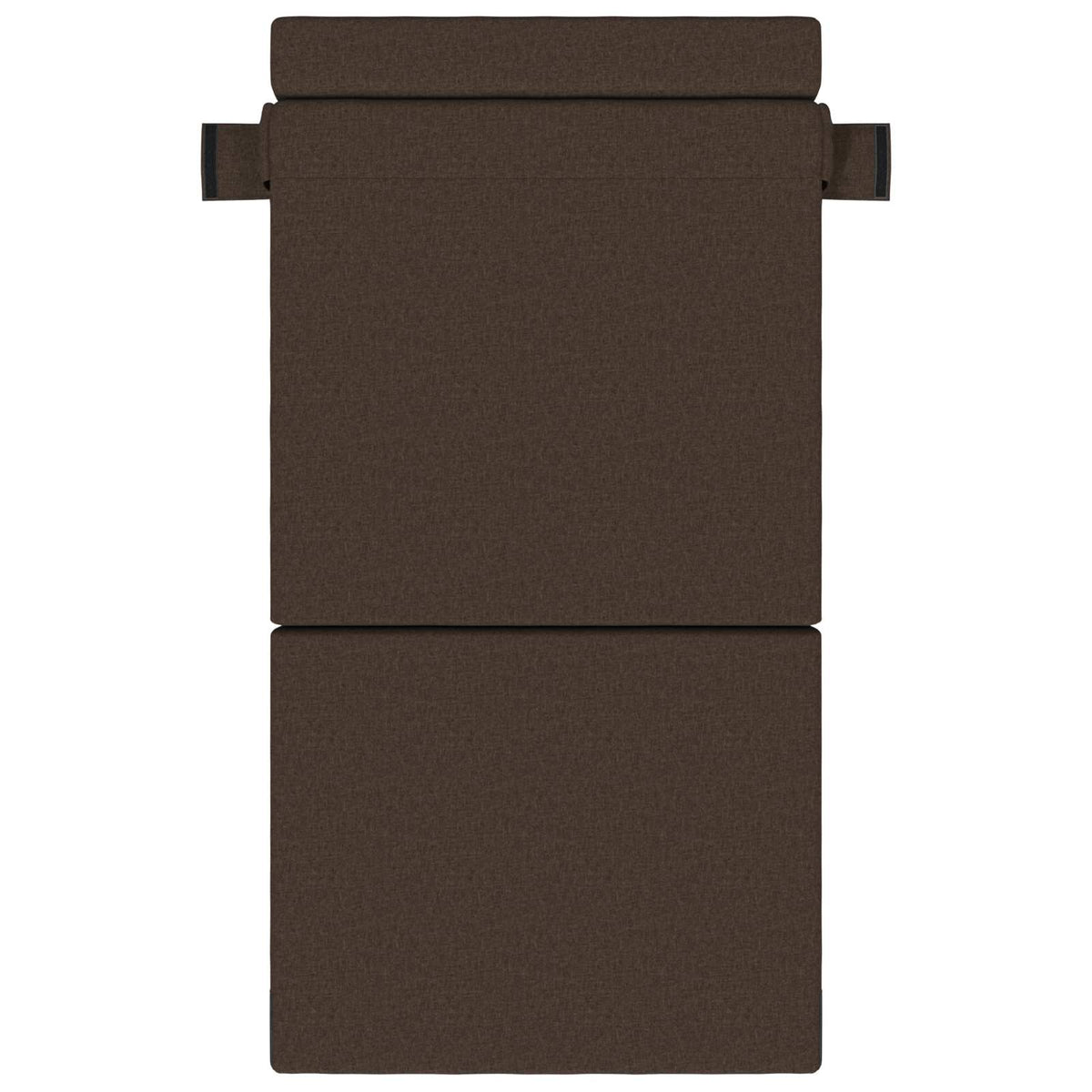 Divano Letto Pieghevole Tortora 70 x 80 x 60 cm Tessuto