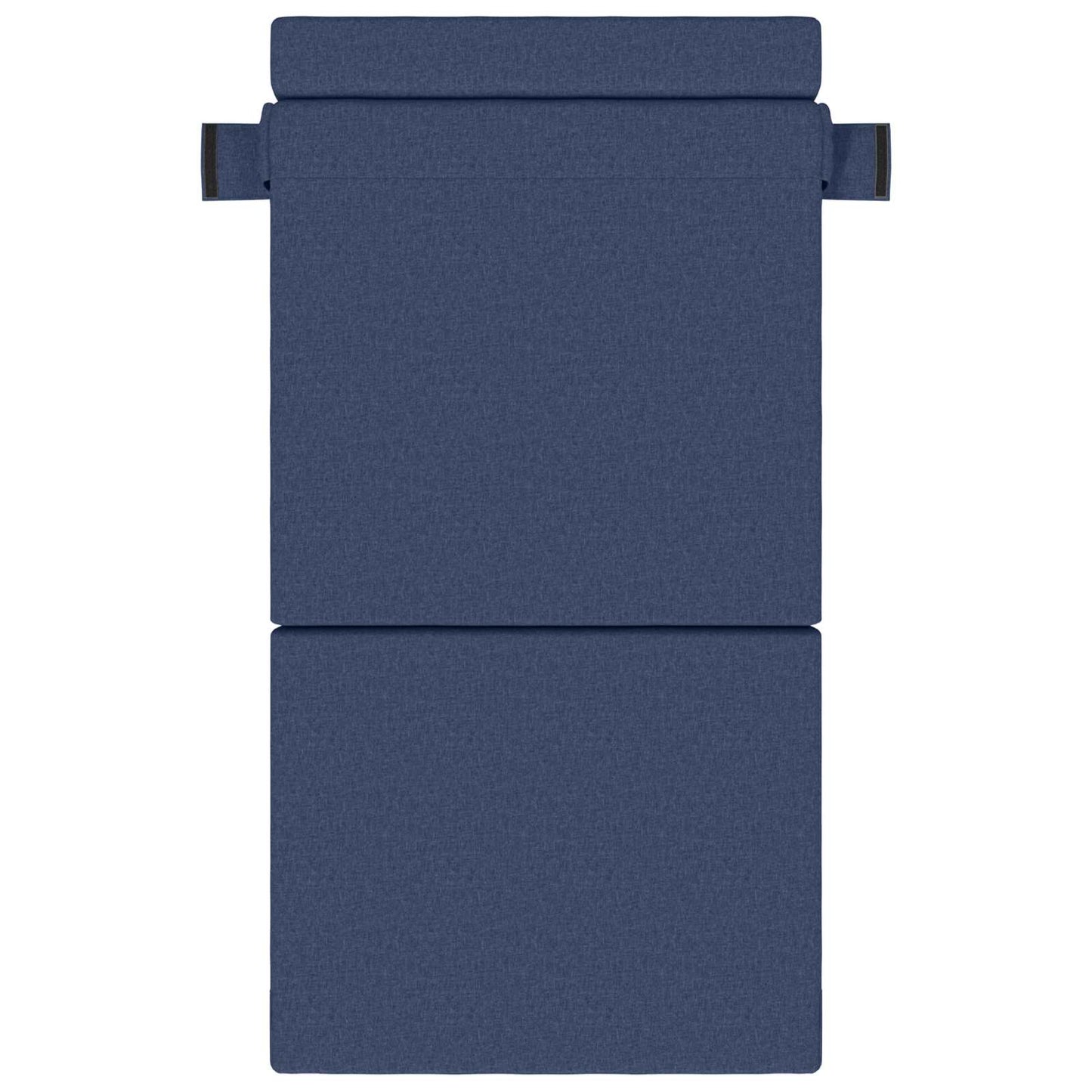 Divano Letto Pieghevole Blu 100 x 80 x 60 cm Tessuto