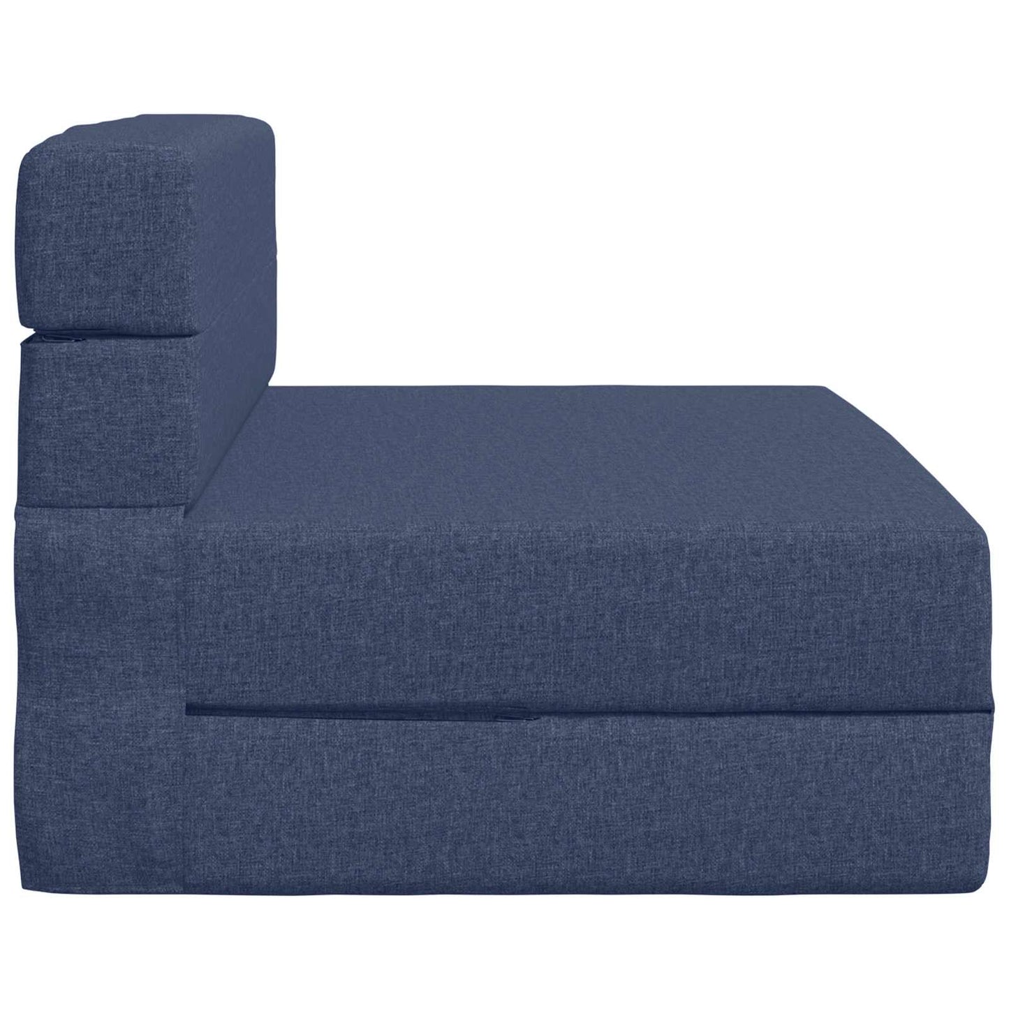 Divano Letto Pieghevole Blu 100 x 80 x 60 cm Tessuto