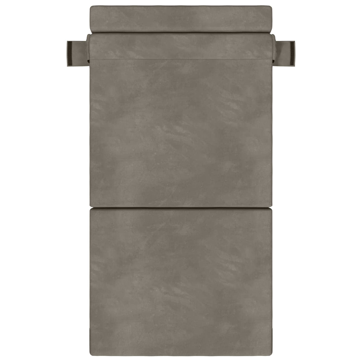 Divano Letto Pieghevole Grigio Chiaro 100 x 80 x 60 cm Tessuto