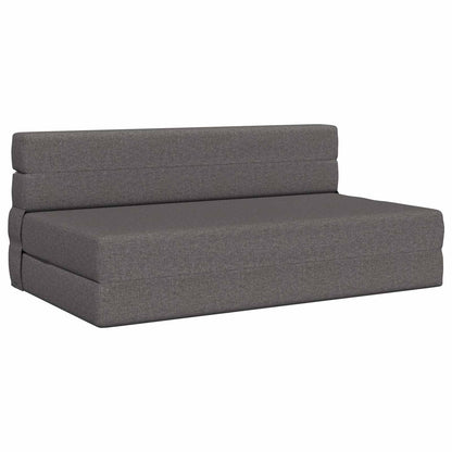 Divano Letto Pieghevole Grigio Chiaro 152 x 86,5 x 60 cm