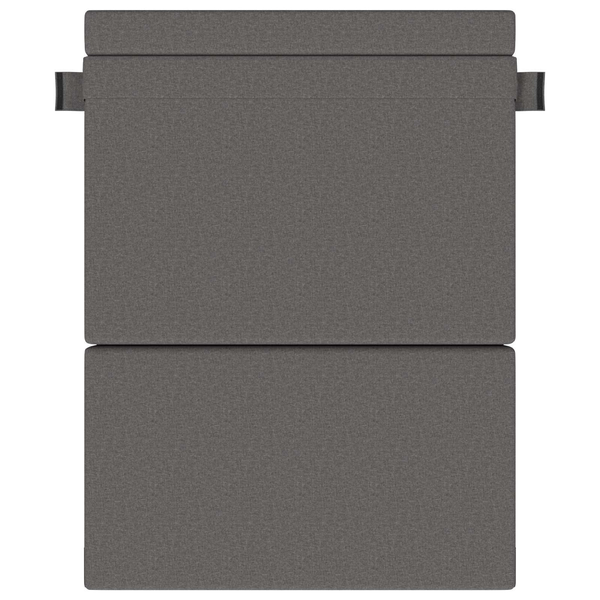 Divano Letto Pieghevole Grigio Chiaro 152 x 86,5 x 60 cm