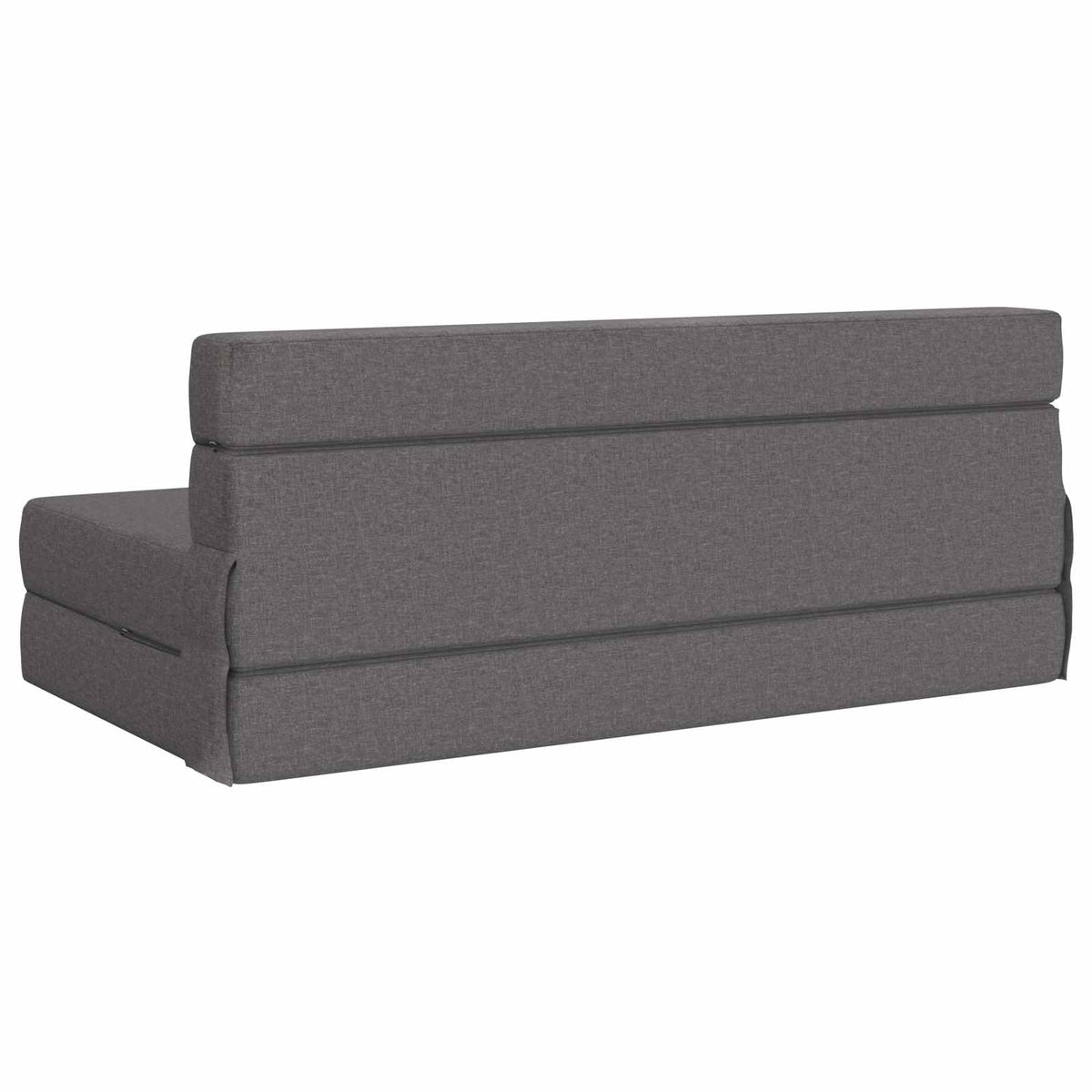 Divano Letto Pieghevole Grigio Chiaro 152 x 86,5 x 60 cm