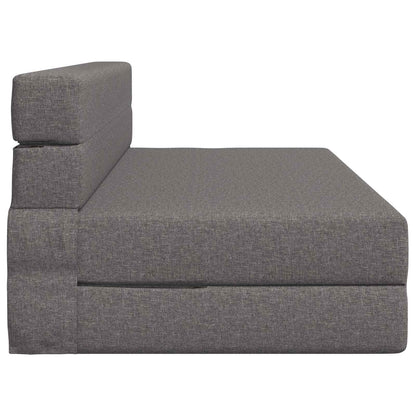 Divano Letto Pieghevole Grigio Chiaro 152 x 86,5 x 60 cm