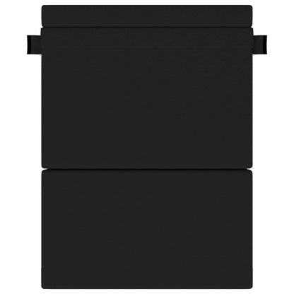 Divano Letto Pieghevole Nero 152 x 86,5 x 60 cm Tessuto