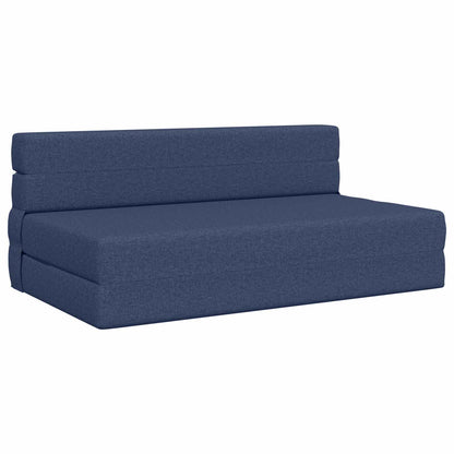 Divano Letto Pieghevole Blu 152 x 86,5 x 60 cm Tessuto