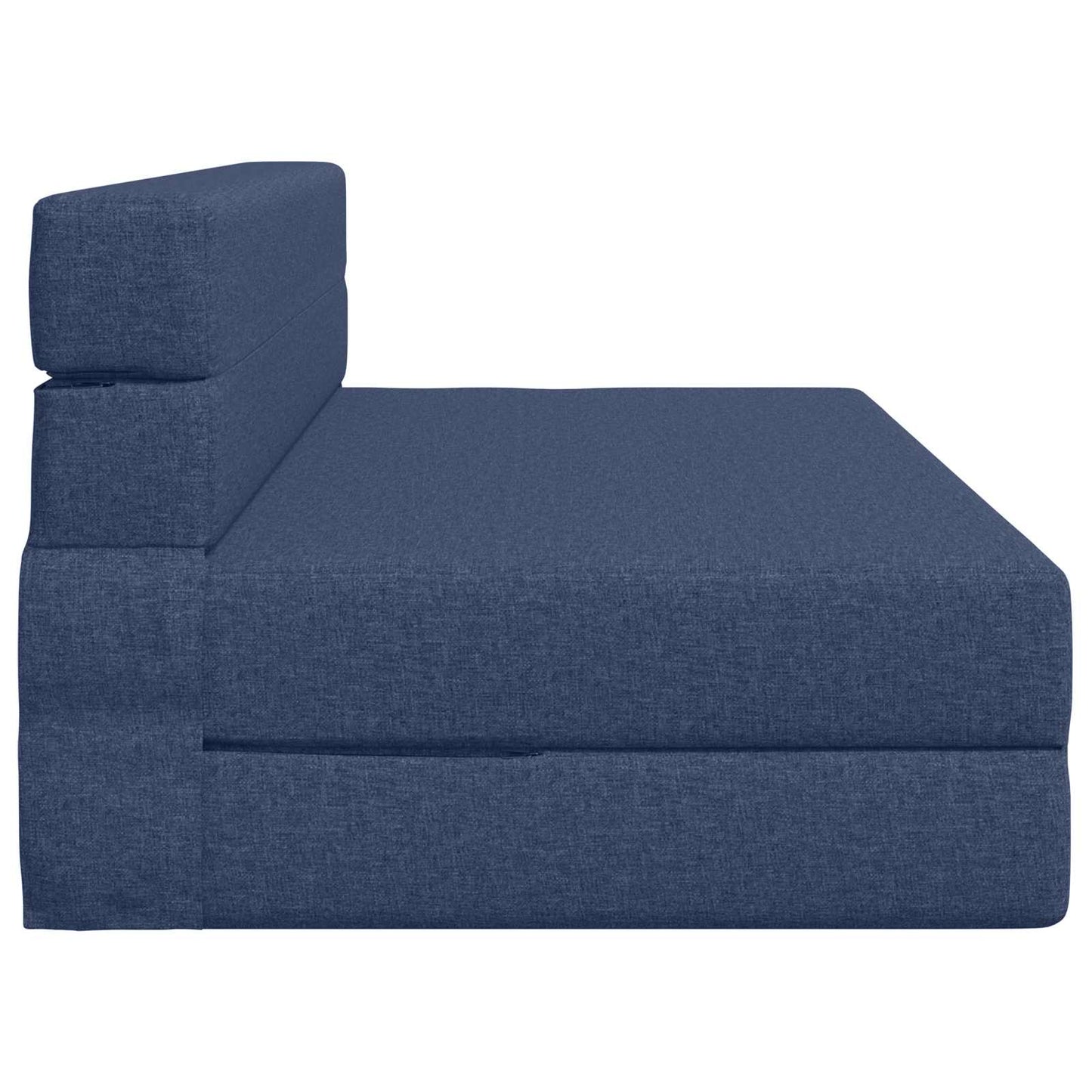 Divano Letto Pieghevole Blu 152 x 86,5 x 60 cm Tessuto
