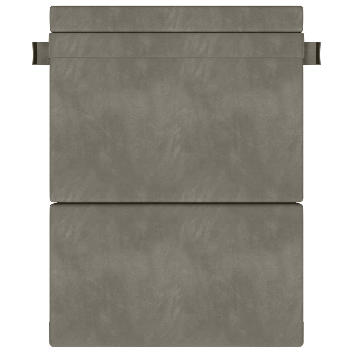 Divano Letto Pieghevole Grigio Chiaro 152 x 86,5 x 60 cm