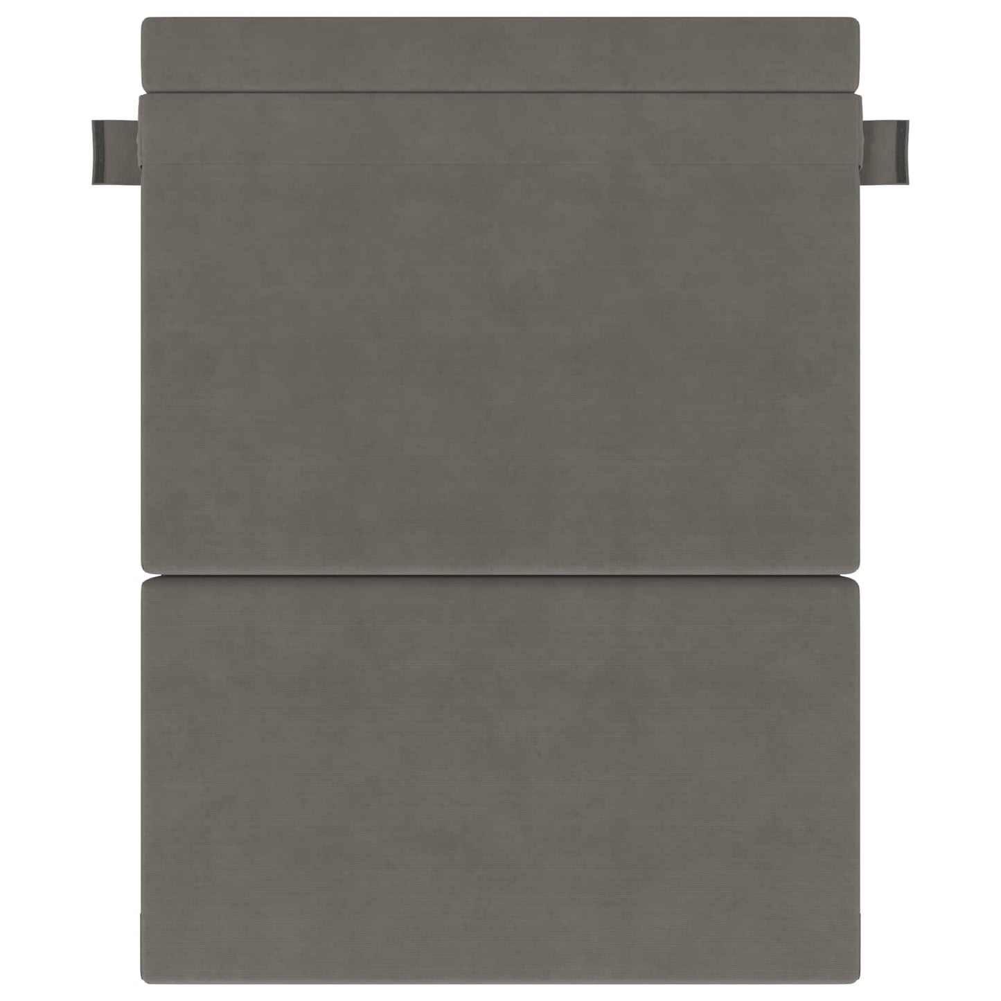 Divano Letto Pieghevole Grigio Chiaro 152 x 86,5 x 60 cm