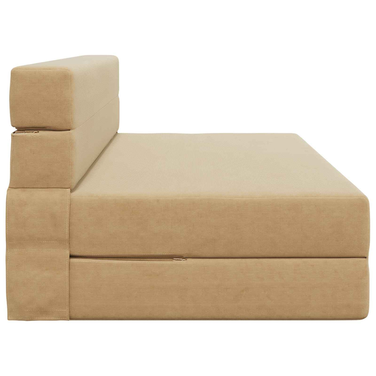 Divano Letto Pieghevole Verde Grigio 152 x 86,5 x 60 cm Tessuto