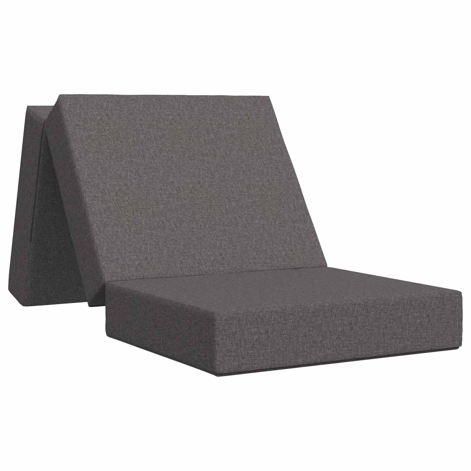 Divano Letto Pieghevole 75 x 63 x 45 cm Grigio Chiaro | homemem39