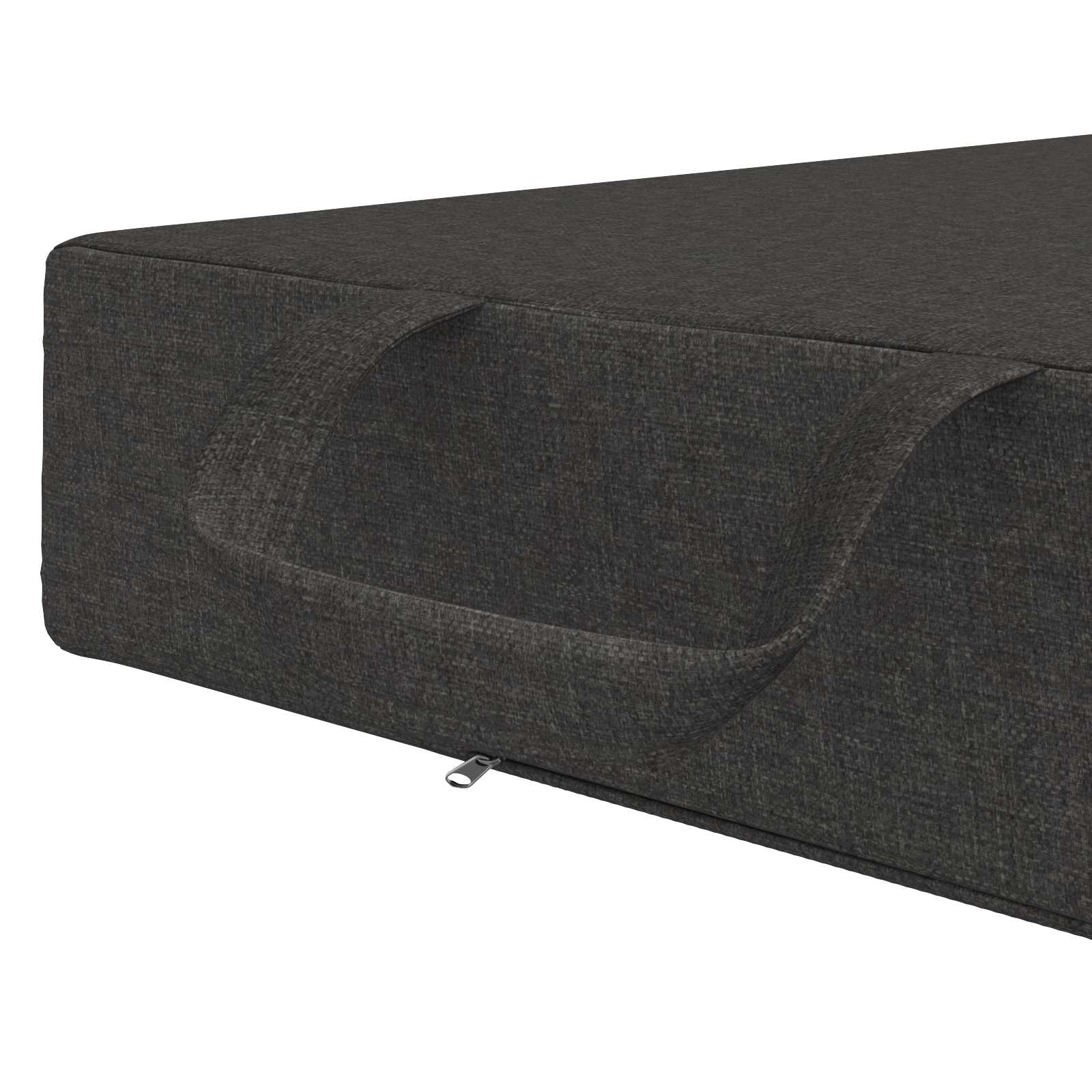 Divano Letto Pieghevole 75 x 63 x 45 cm Grigio Scuro | homemem39