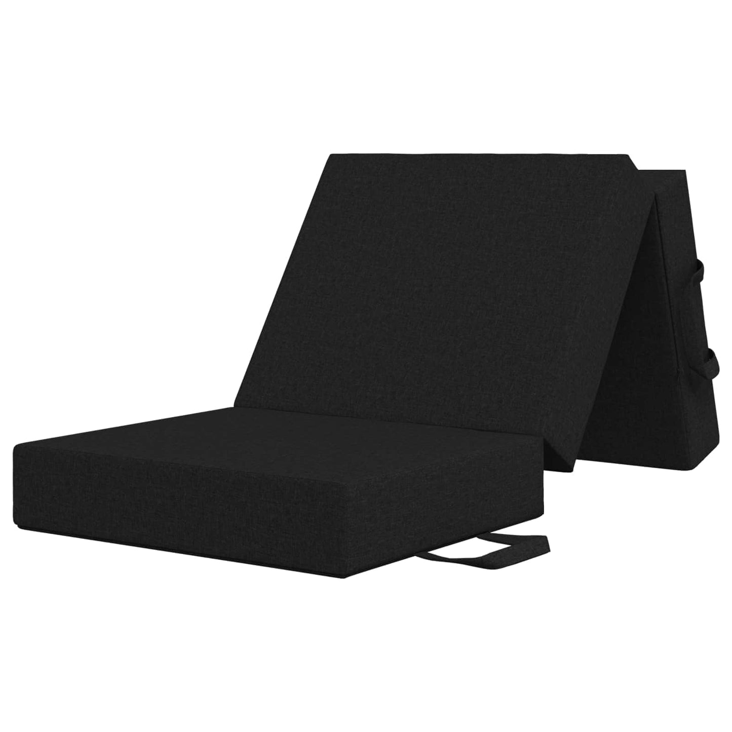 Divano Letto Pieghevole 75 x 63 x 45 cm Nero | homemem39