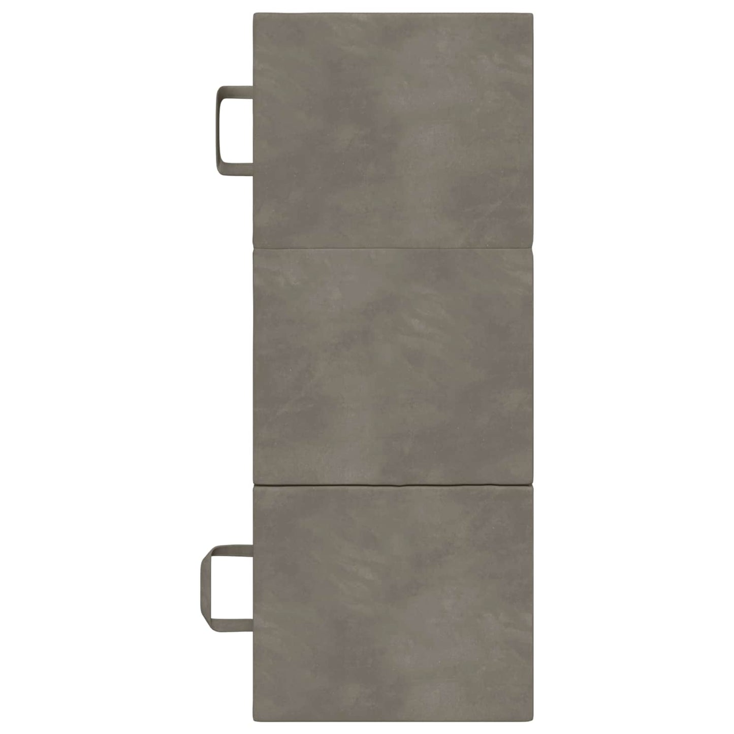 Divano Letto Pieghevole 75 x 63 x 45 cm Grigio Chiaro | homemem39