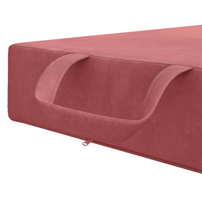Divano Letto Pieghevole 75 x 63 x 45 cm Rosa | homemem39