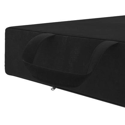 Divano Letto Pieghevole 75 x 63 x 45 cm Nero | homemem39