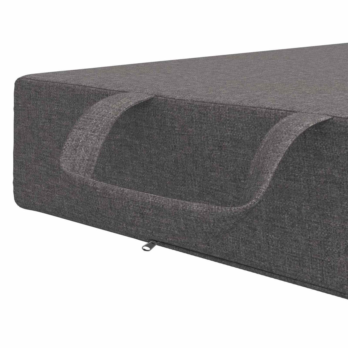 Divano Letto Pieghevole 90 x 63 x 45 cm Grigio Chiaro | homemem39