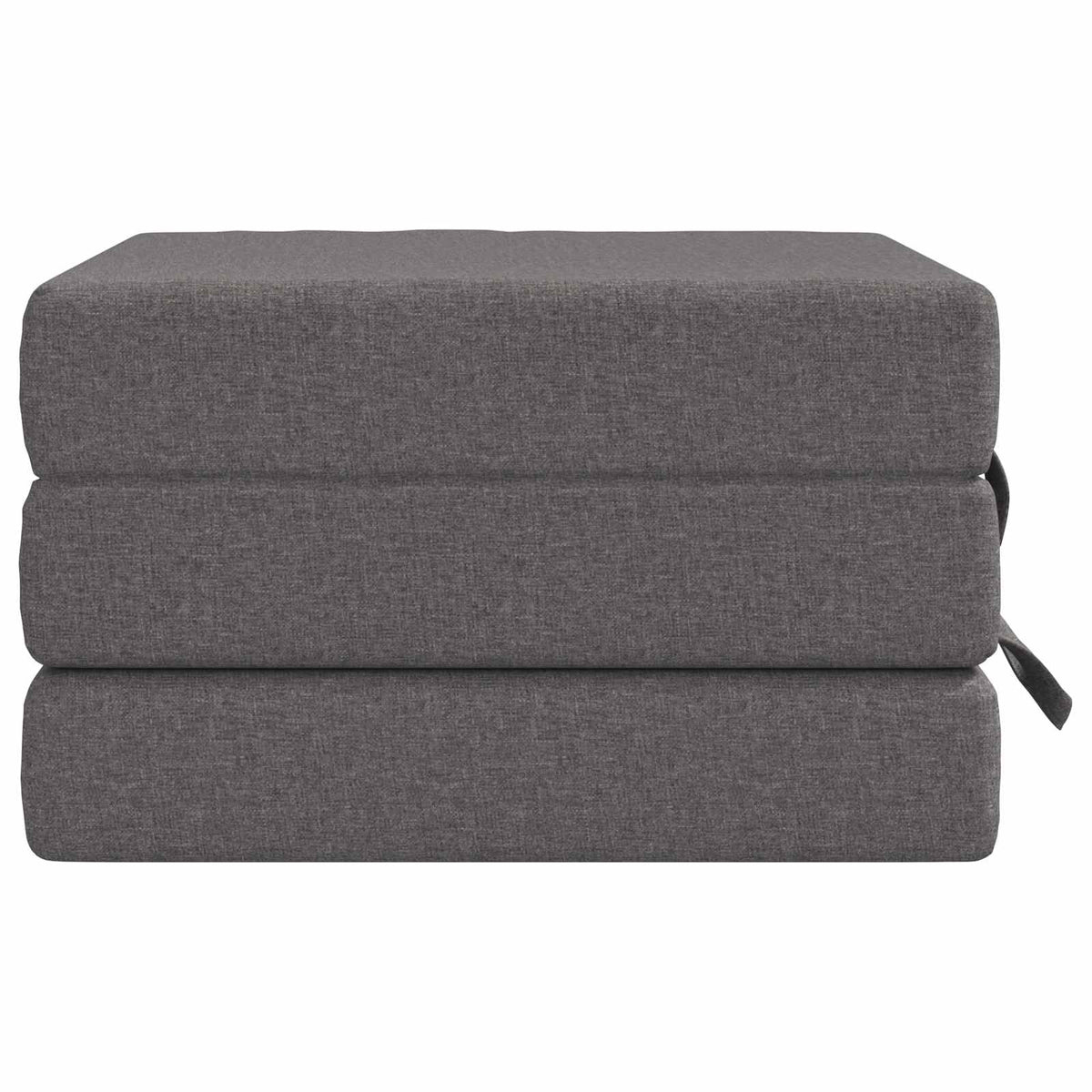 Divano Letto Pieghevole 90 x 63 x 45 cm Grigio Chiaro