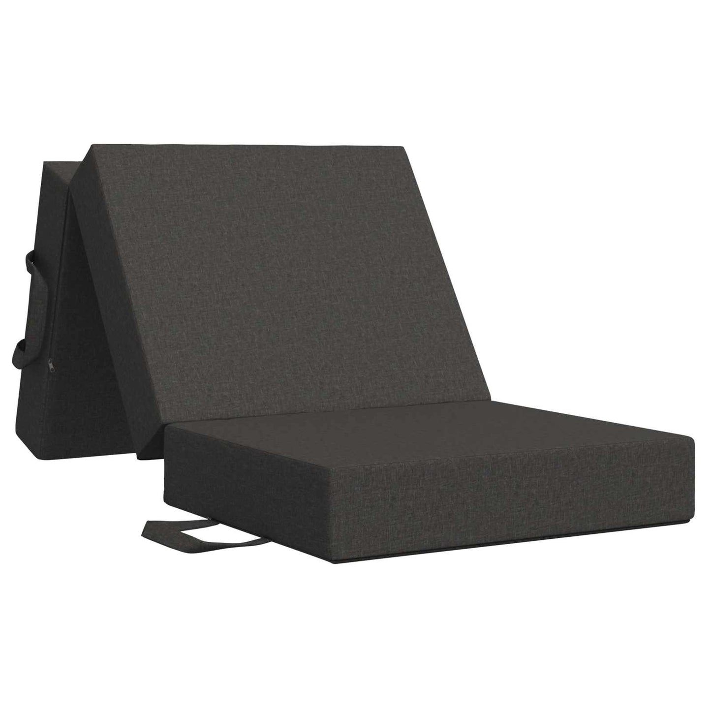Divano Letto Pieghevole 90 x 63 x 45 cm Grigio Scuro | homemem39