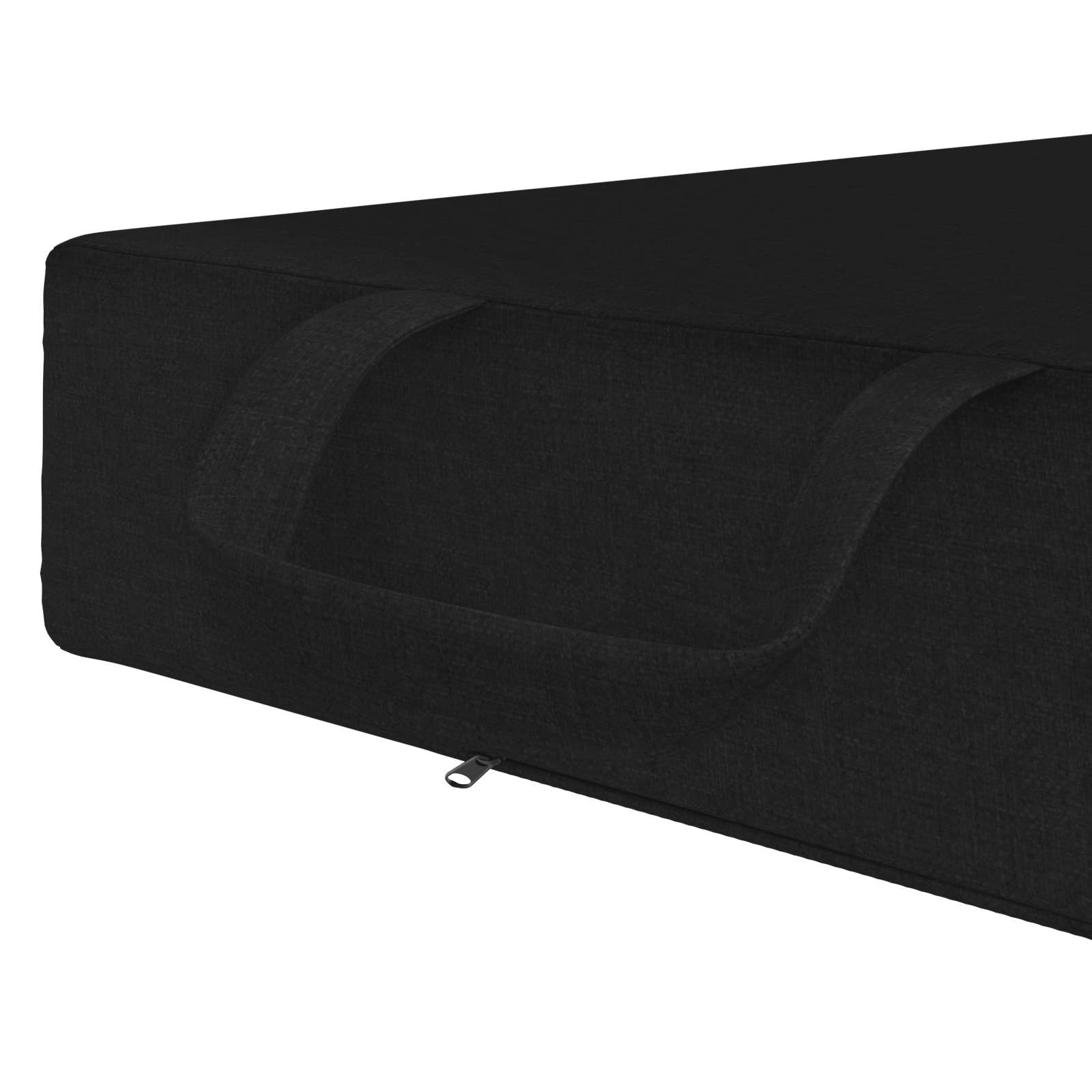 Divano Letto Pieghevole 90 x 63 x 45 cm Nero | homemem39