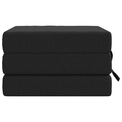 Divano Letto Pieghevole 90 x 63 x 45 cm Nero | homemem39