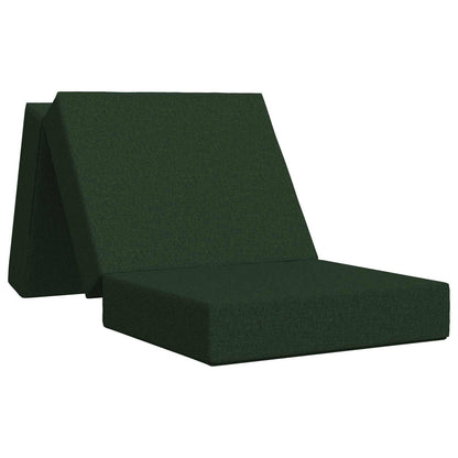 Divano Letto Pieghevole 90 x 63 x 45 cm Verde Scuro | homemem39