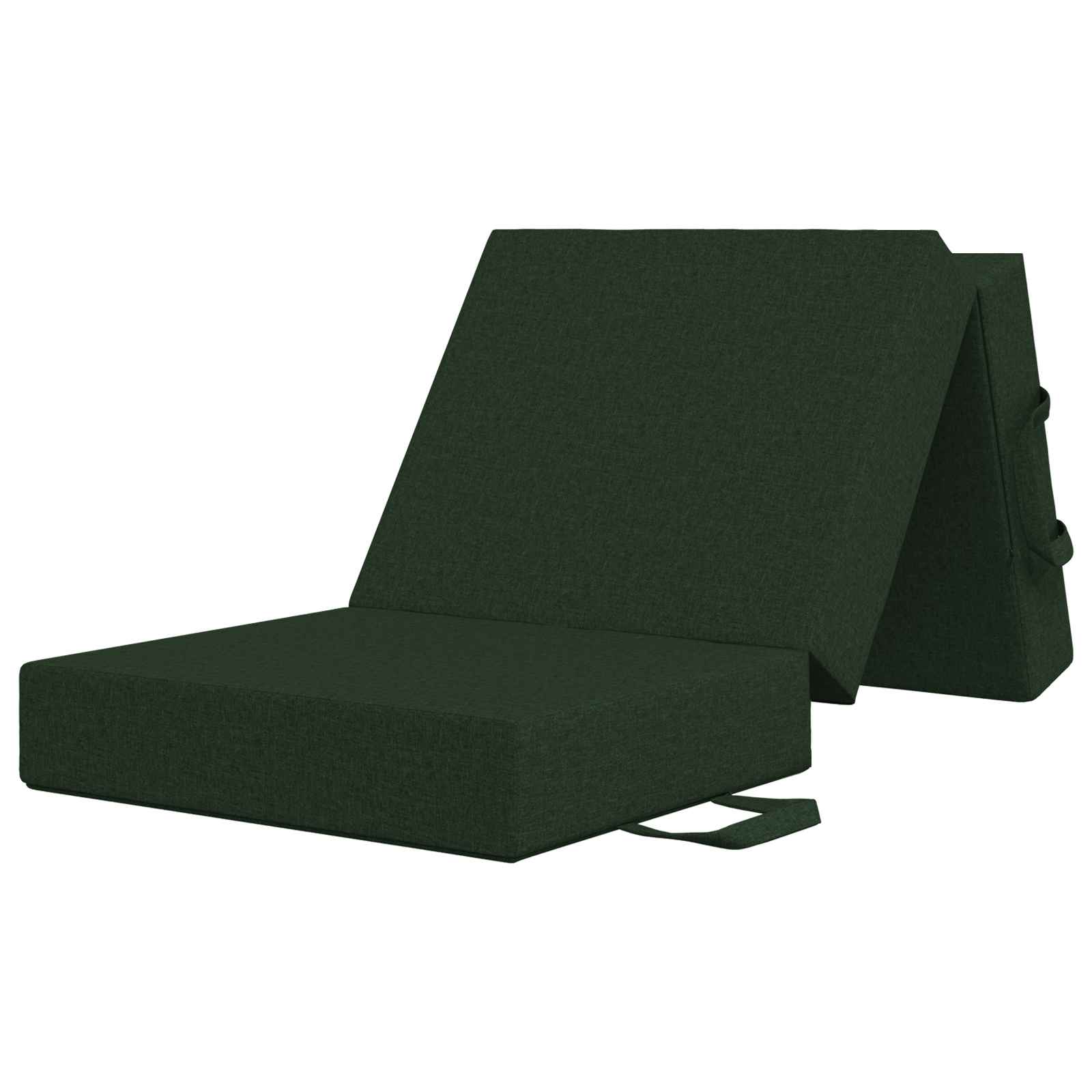Divano Letto Pieghevole 90 x 63 x 45 cm Verde Scuro | homemem39