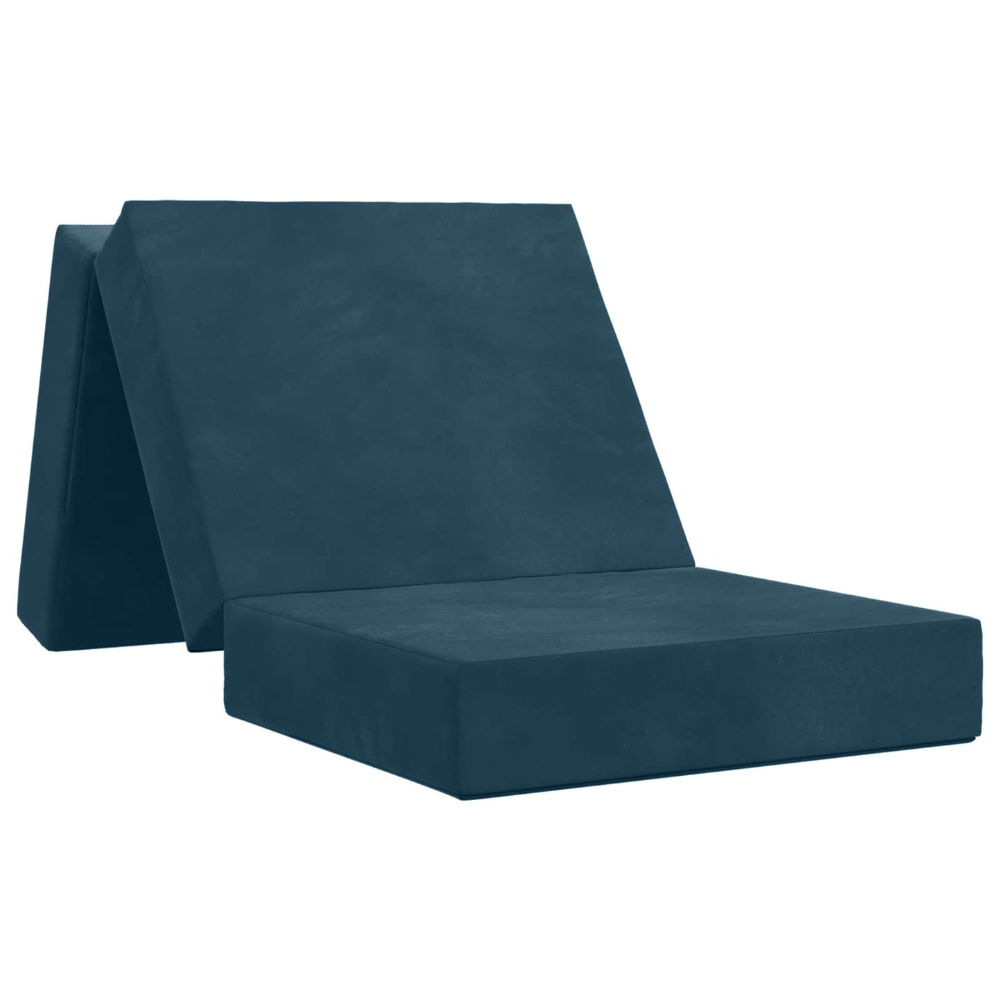 Divano Letto Pieghevole 90 x 63 x 45 cm Blu | homemem39