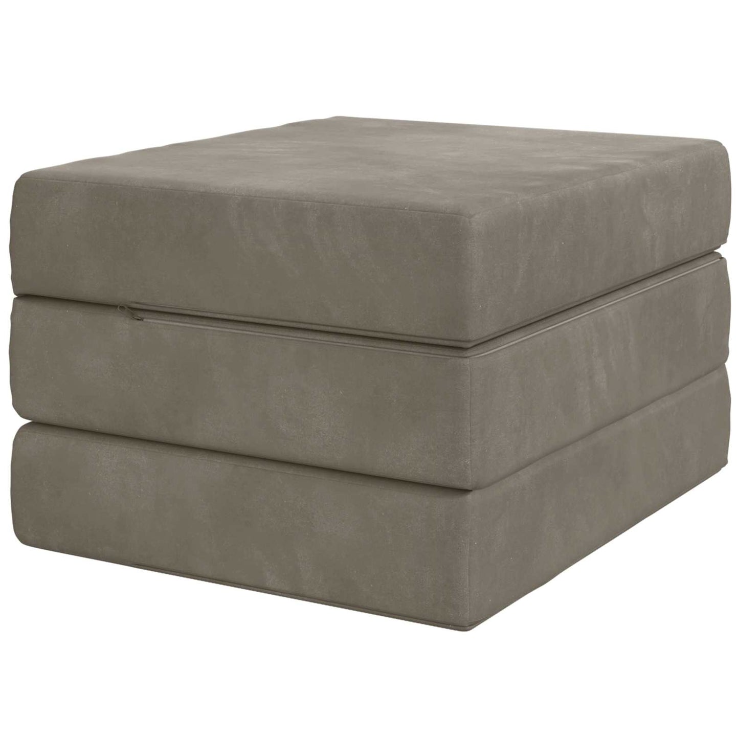 Divano Letto Pieghevole 90 x 63 x 45 cm Grigio Chiaro | homemem39