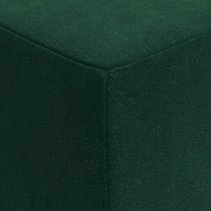 Divano Letto Pieghevole 90 x 63 x 45 cm Verde Scuro