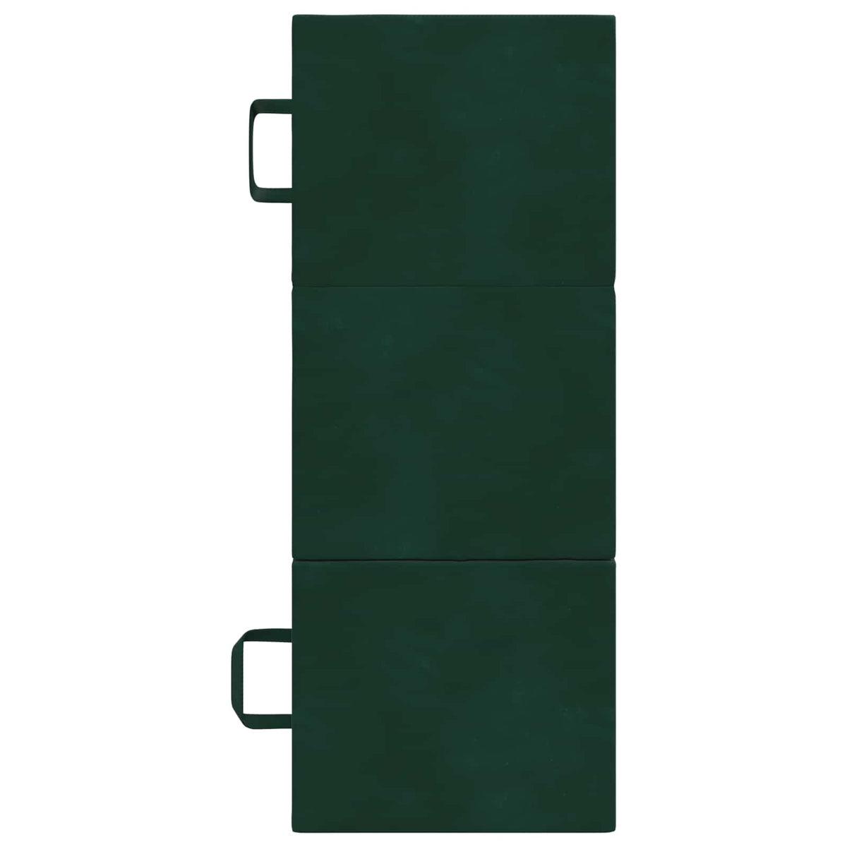 Divano Letto Pieghevole 90 x 63 x 45 cm Verde Scuro
