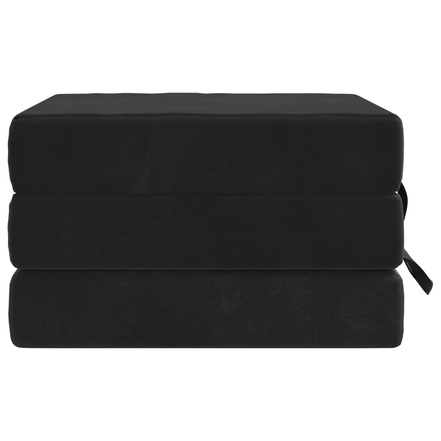 Divano Letto Pieghevole 90 x 63 x 45 cm Nero | homemem39