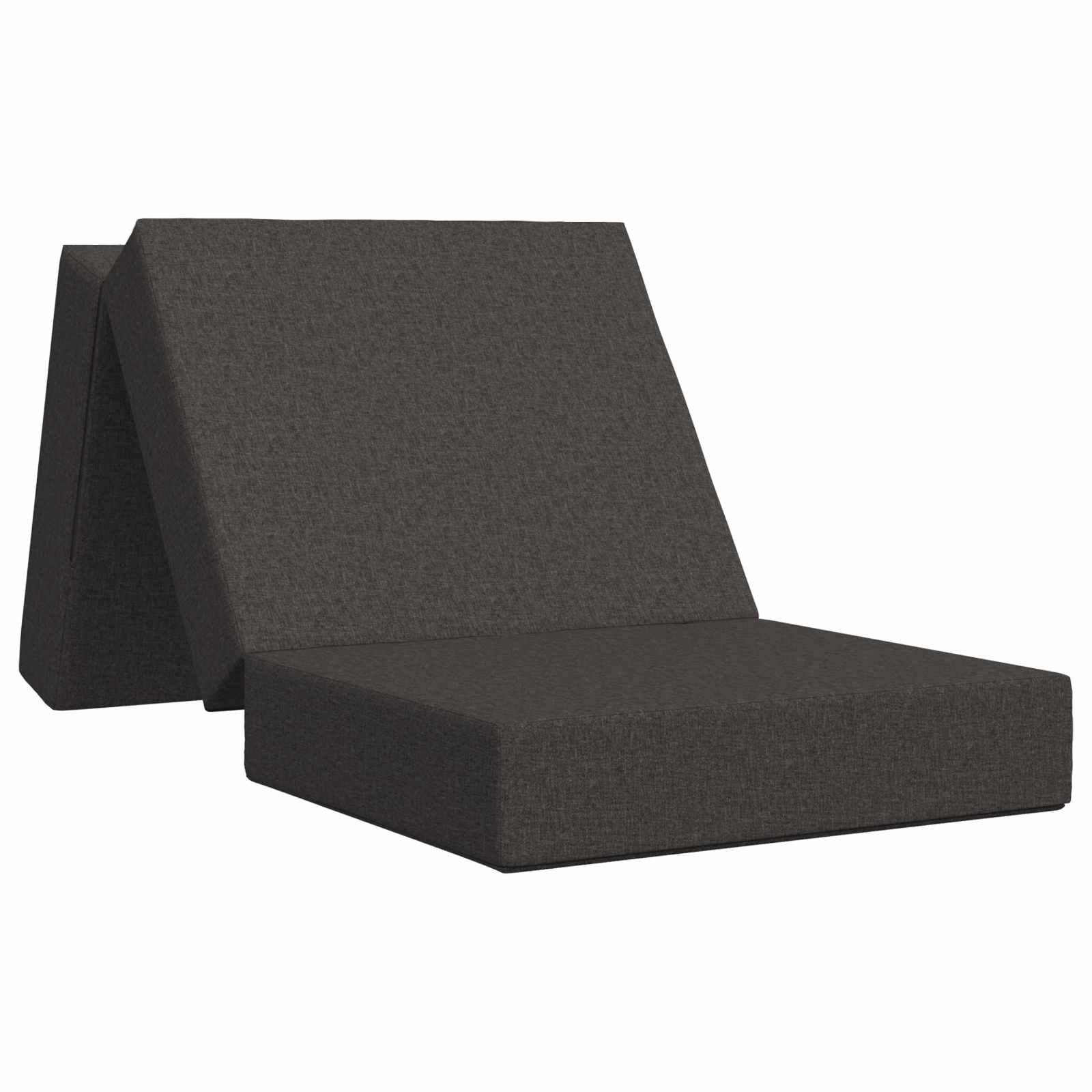 Divano Letto Pieghevole 75 x 67 x 45 cm Grigio Scuro | homemem39