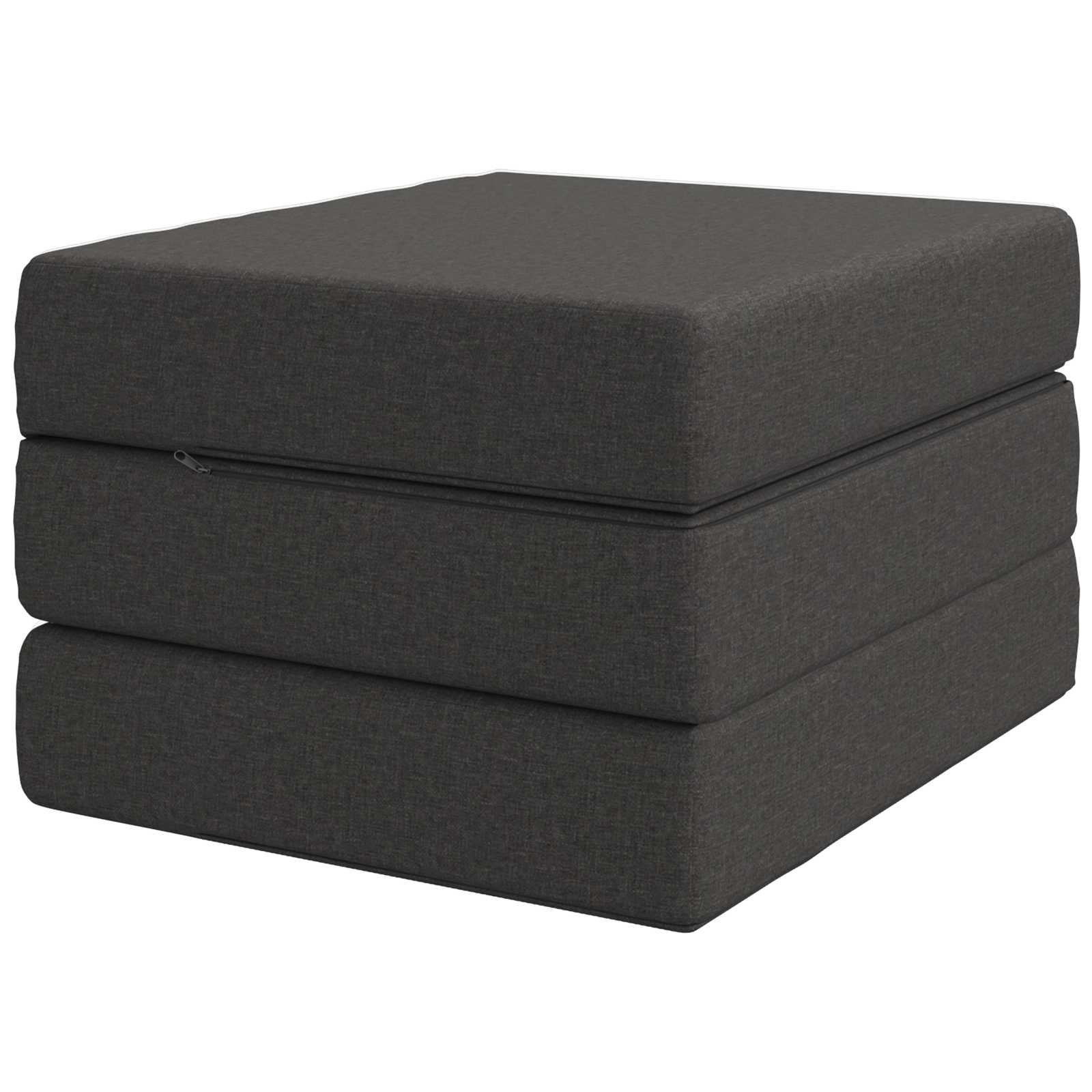 Divano Letto Pieghevole 75 x 67 x 45 cm Grigio Scuro | homemem39