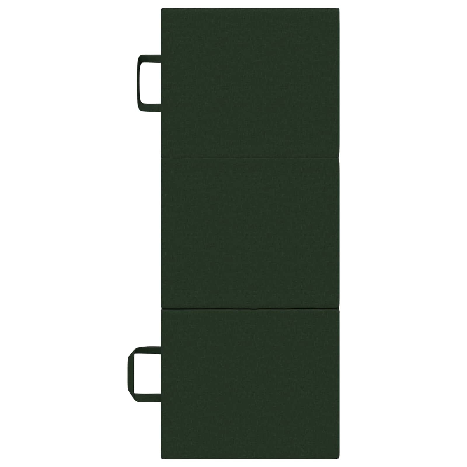 Divano Letto Pieghevole 75 x 67 x 45 cm Verde Scuro | homemem39