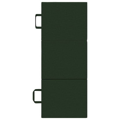 Divano Letto Pieghevole 75 x 67 x 45 cm Verde Scuro | homemem39