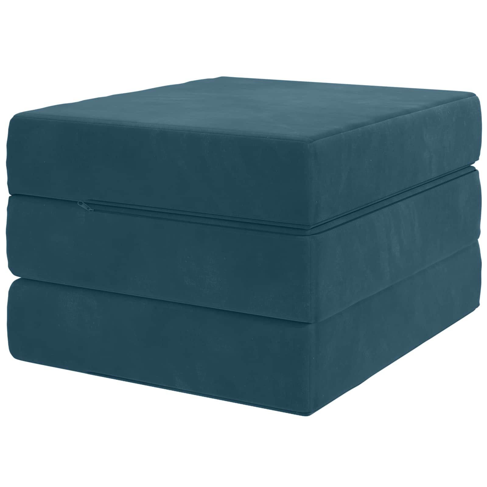 Divano Letto Pieghevole 75 x 67 x 45 cm Blu | homemem39