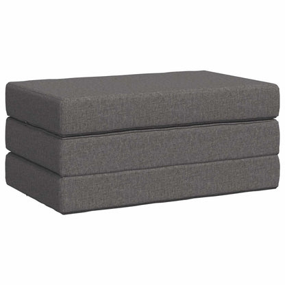 Divano Letto Pieghevole 80 x 67 x 45 cm Grigio Chiaro | homemem39