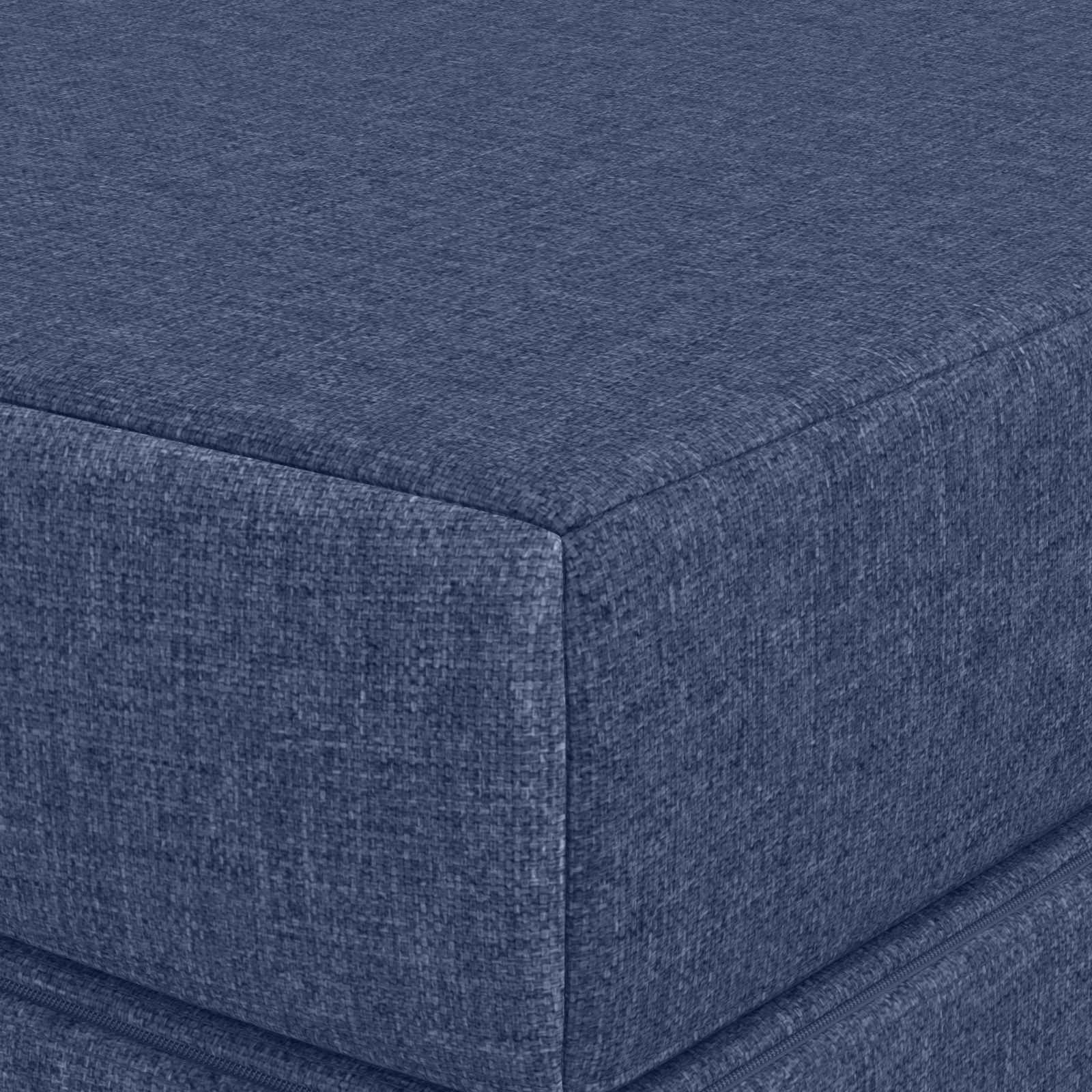 Divano Letto Pieghevole 80 x 67 x 45 cm Blu | homemem39