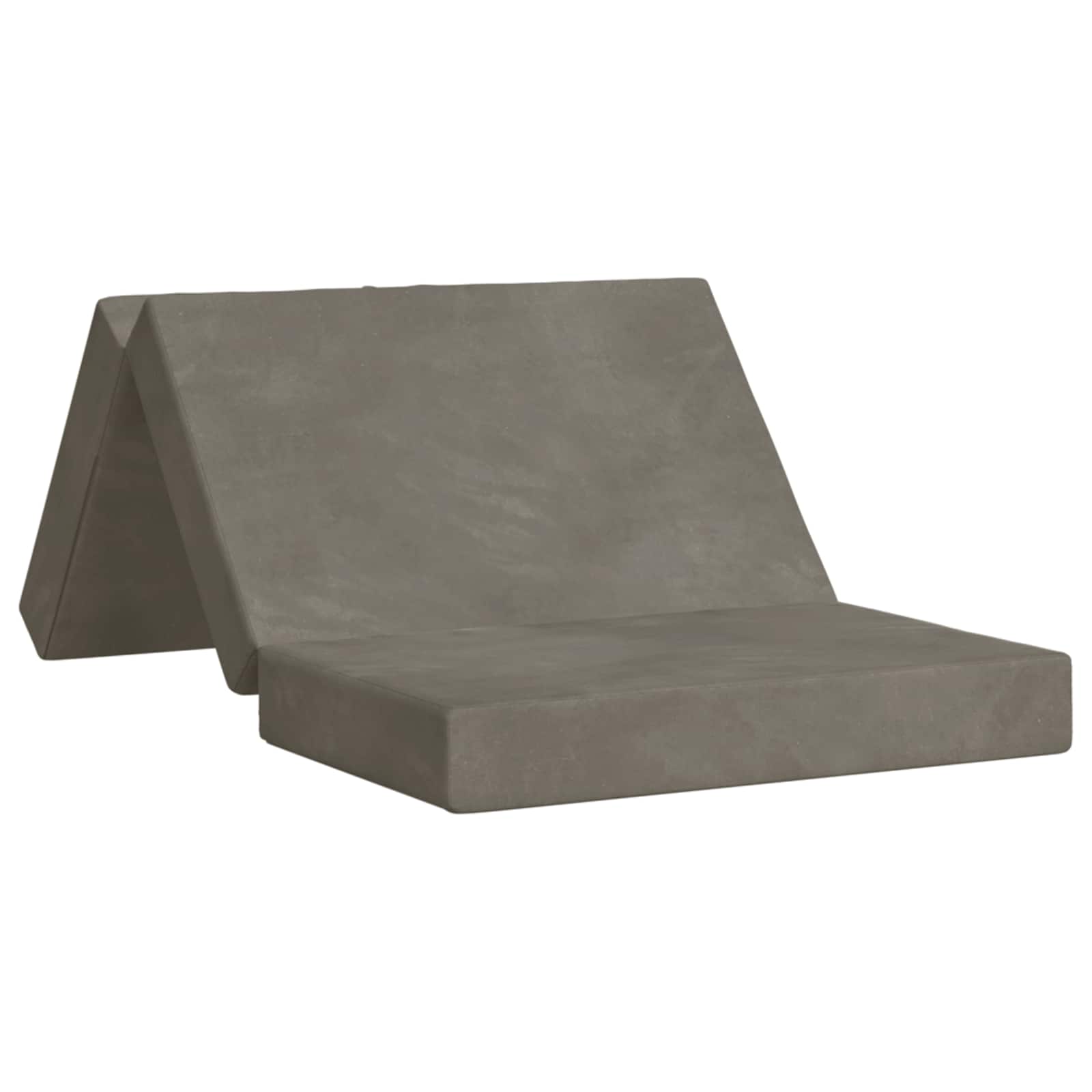 Divano Letto Pieghevole 80 x 67 x 45 cm Grigio Chiaro | homemem39