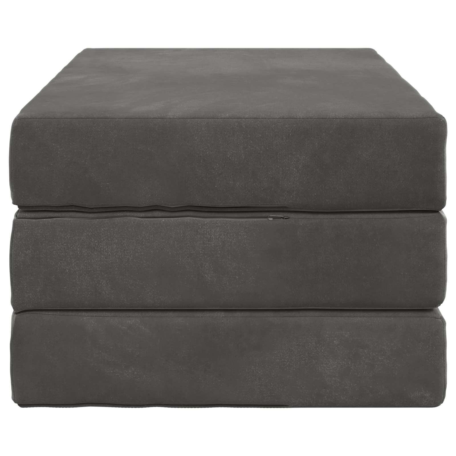 Divano Letto Pieghevole 80 x 67 x 45 cm Grigio Scuro | homemem39
